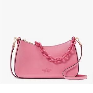 kate spade Madison Saffiano Convertible Resin Chain Crossbody Bag